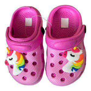 Tolde coastal kick toddler two tone Pink Fuchsia Crocs Baby Infant 8